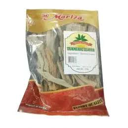 Daun kunyit kering 