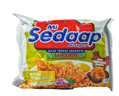 Mie goreng sedap krispi