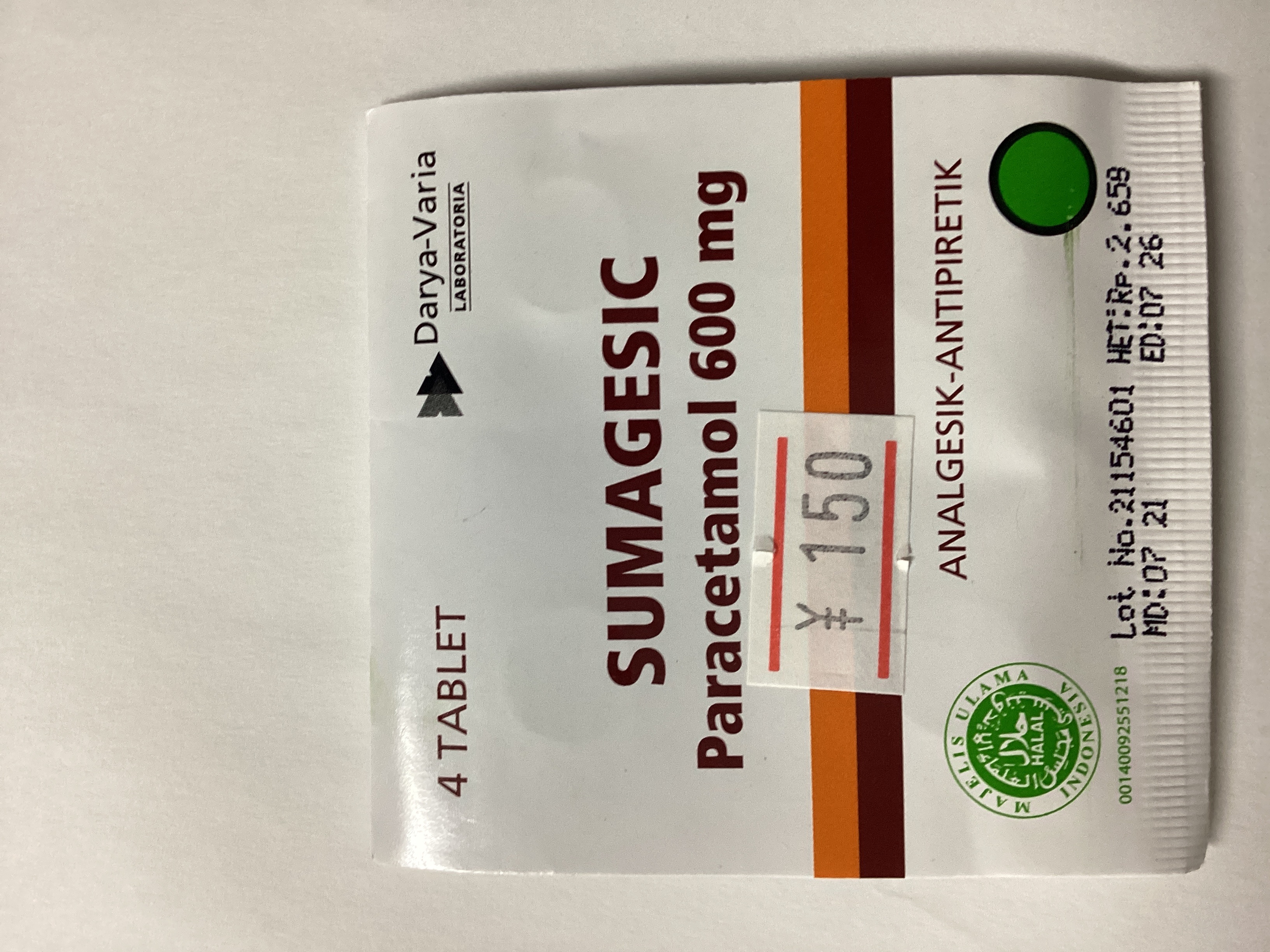 Sumagesic (Paracetamol)