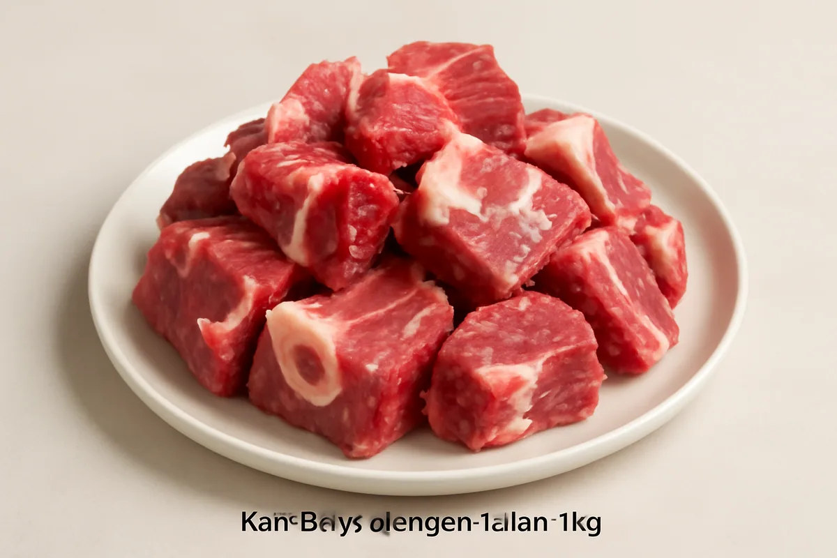 Kambing dengan tulang 1kg