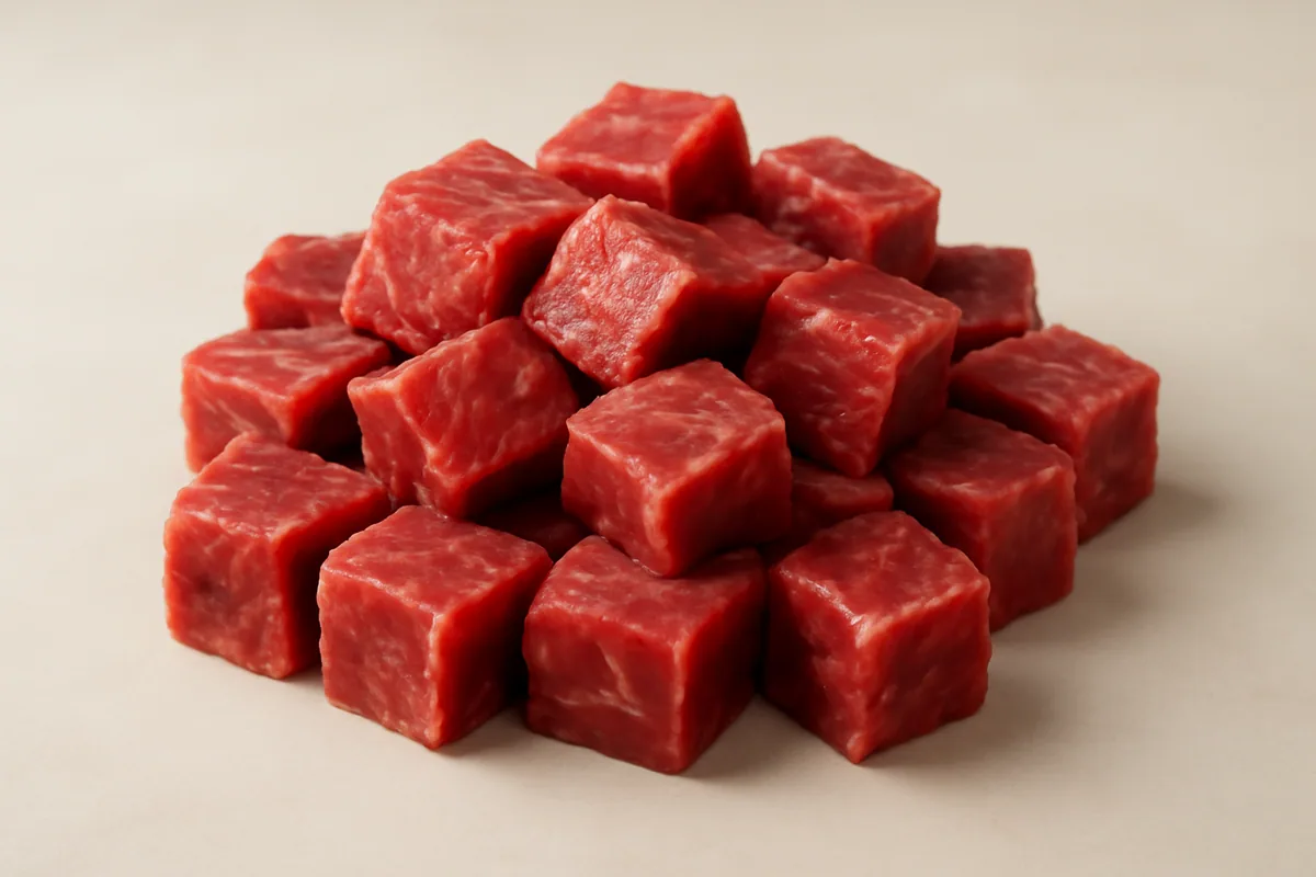 Daging sapi tanpa tulang dadu kecil 1kg