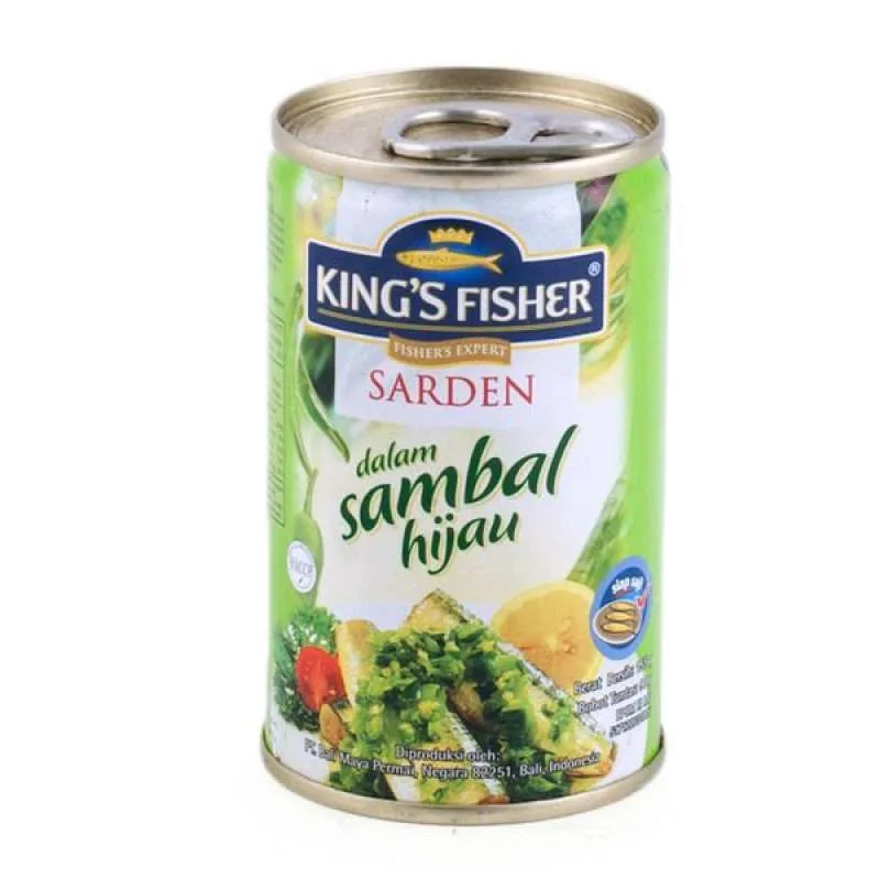 King Fisher sarden Sambal Hijau