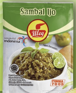Sambal hijau sachet
