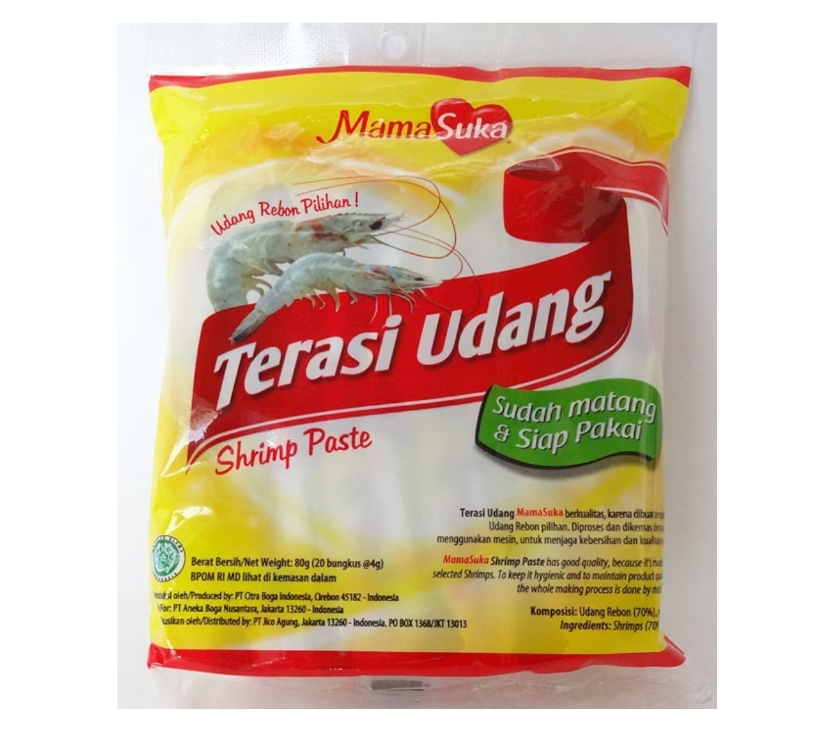 Terasi sachet 20pcs