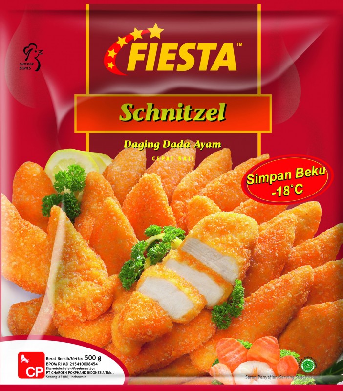 Chicken snitzel fiesta 500g