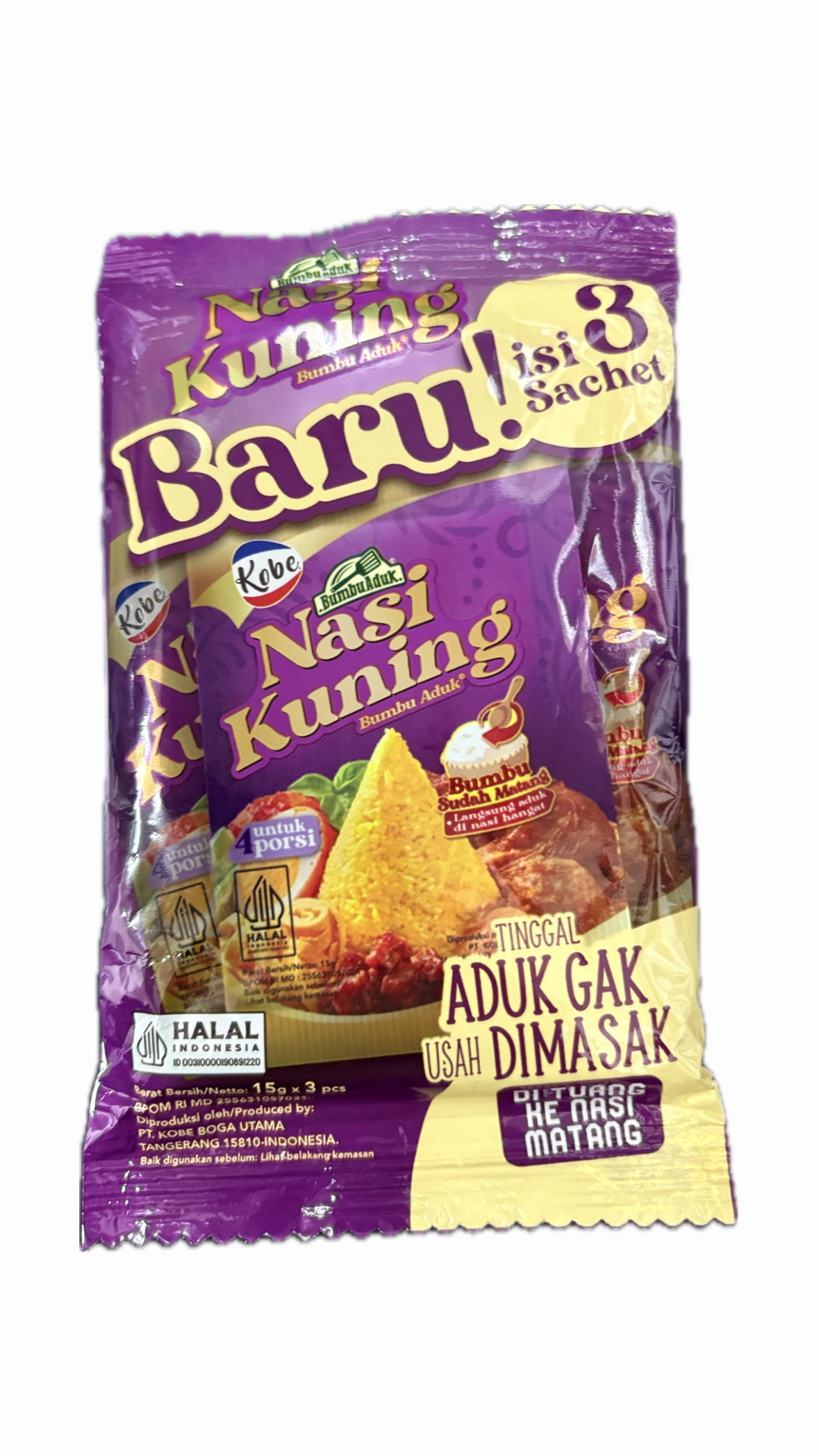 Kobe nasi kuning 