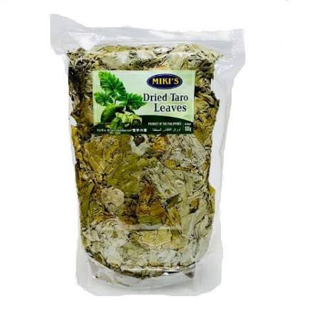 Daun talas kering 