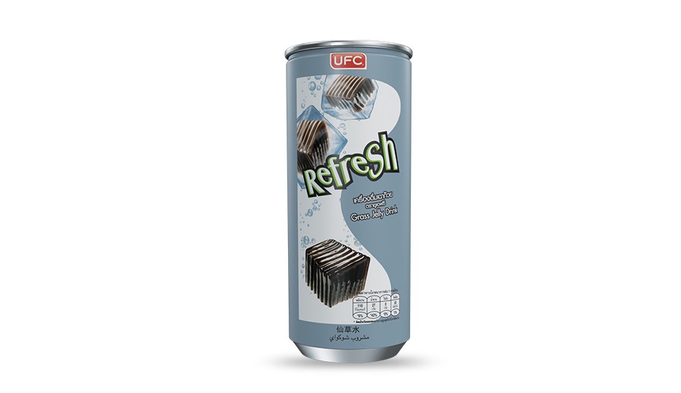 Refresh cincau drink